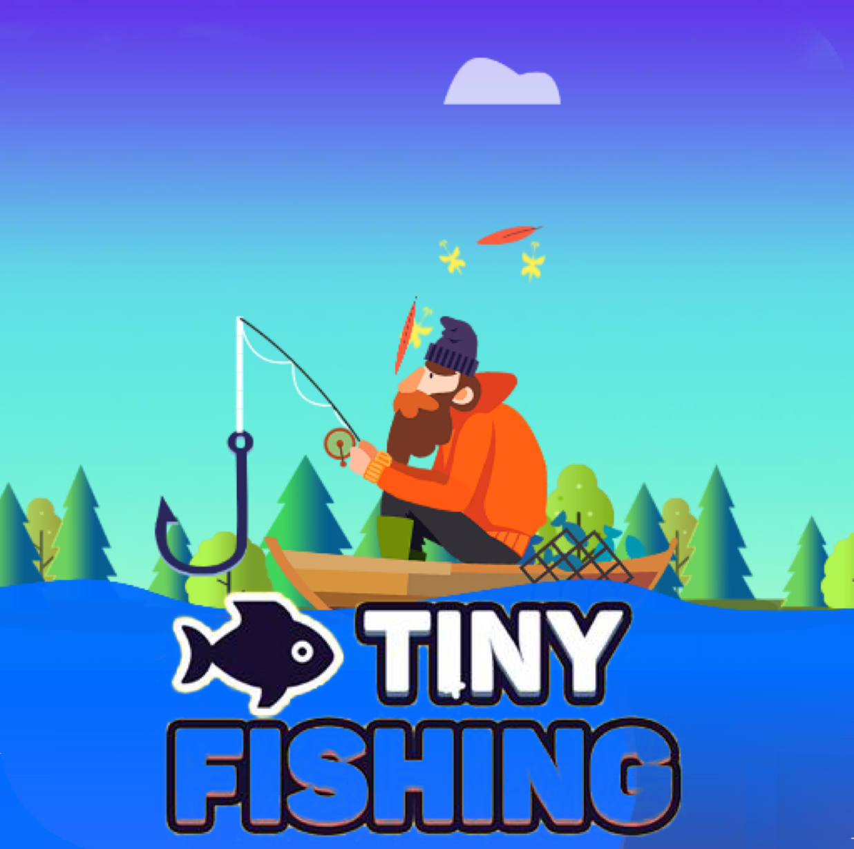 Tiny Fishing - Free unblocked casual game - Play online now